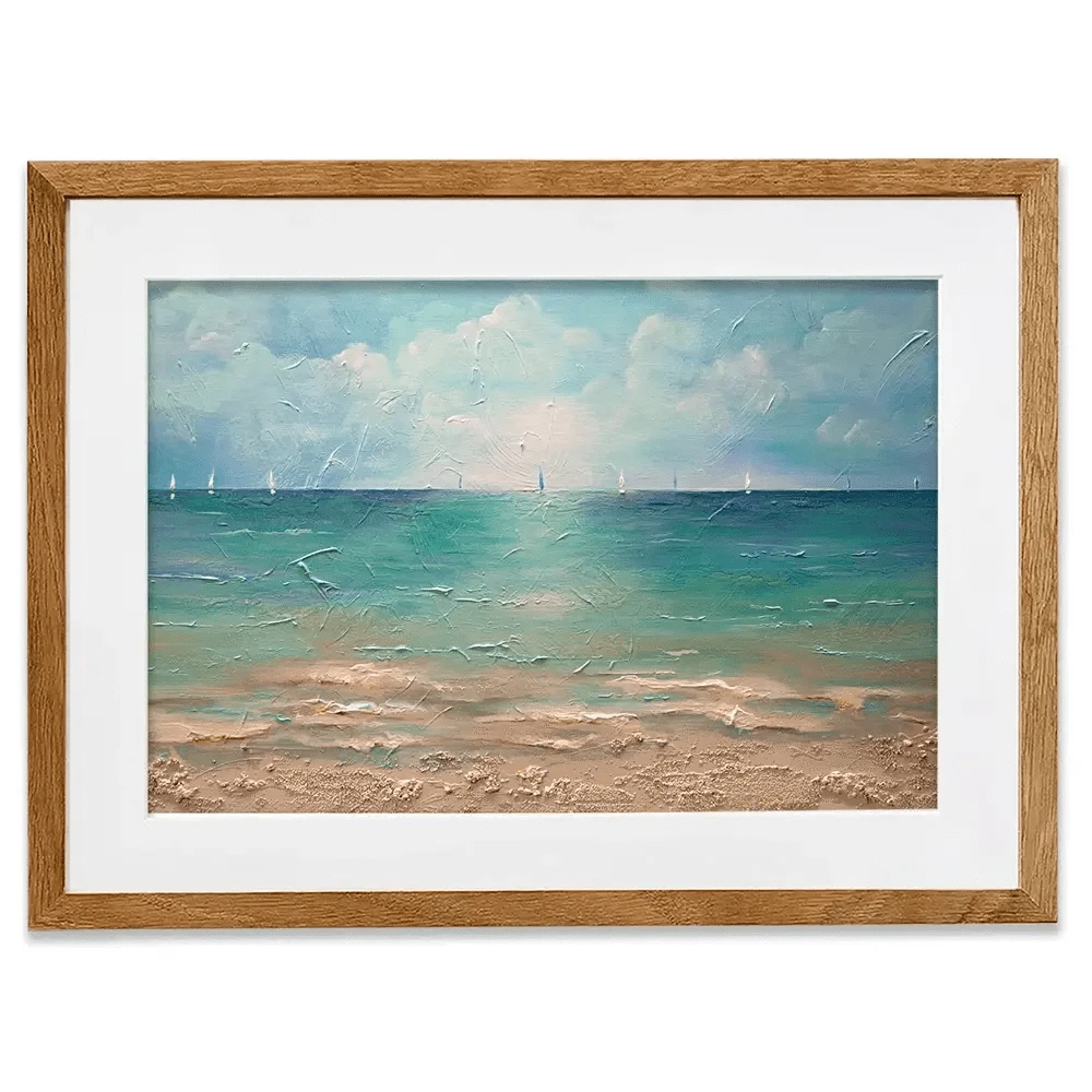 Caribbean Chill Framed Art Print Caribbean Chill Framed Art Print wall art product Osnat Tzadok