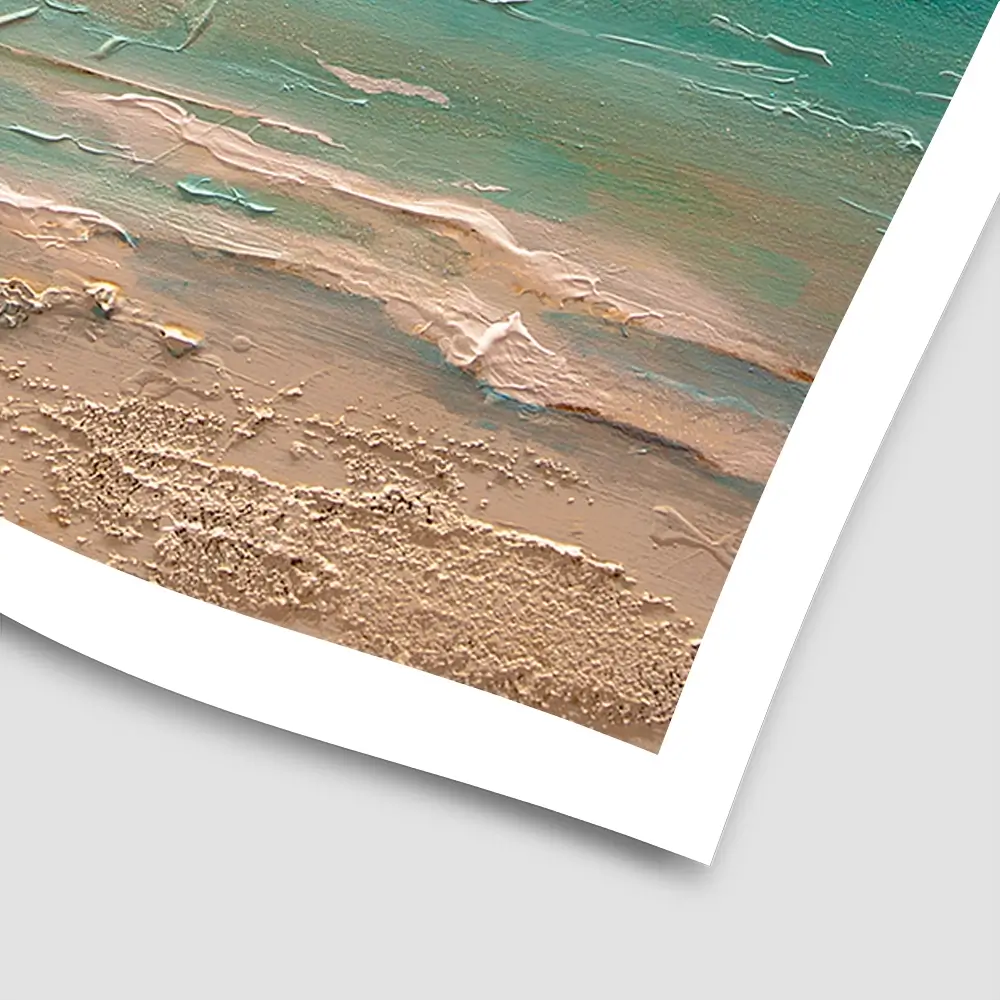 Caribbean Chill Square Art Print Caribbean Chill Square Art Print wall art product Art Print Shop
