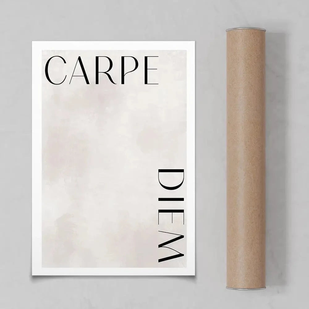 Carpe Diem Art Print Carpe Diem Art Print wall art product Treechild