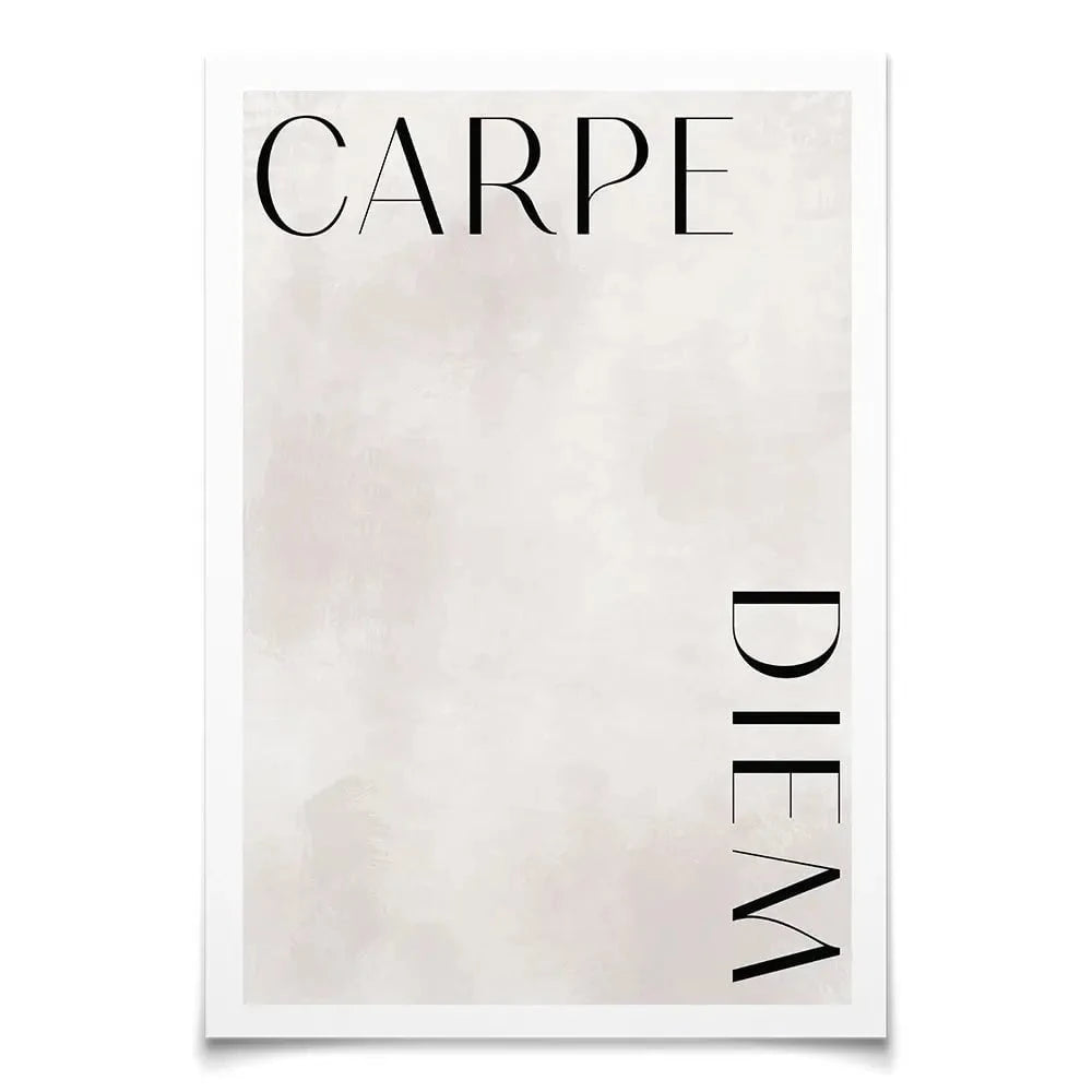 Carpe Diem Art Print Carpe Diem Art Print wall art product Treechild