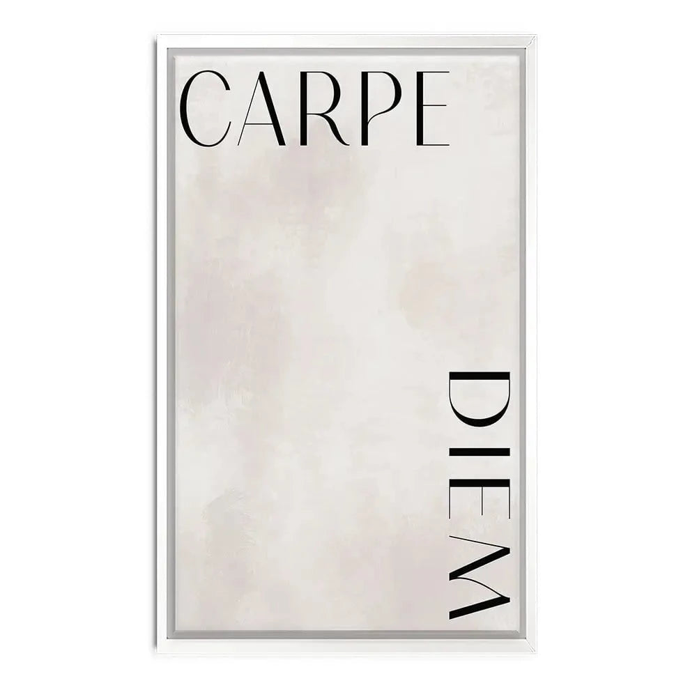 Carpe Diem Canvas Print Carpe Diem Canvas Print wall art product Treechild