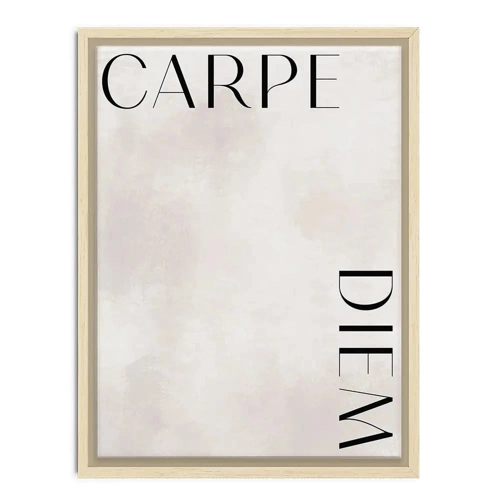 Carpe Diem Canvas Print Carpe Diem Canvas Print wall art product Treechild