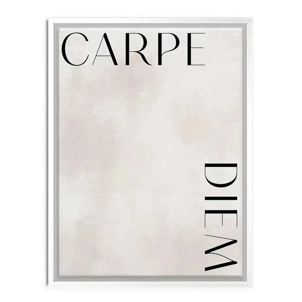 Carpe Diem Canvas Print Carpe Diem Canvas Print wall art product Treechild
