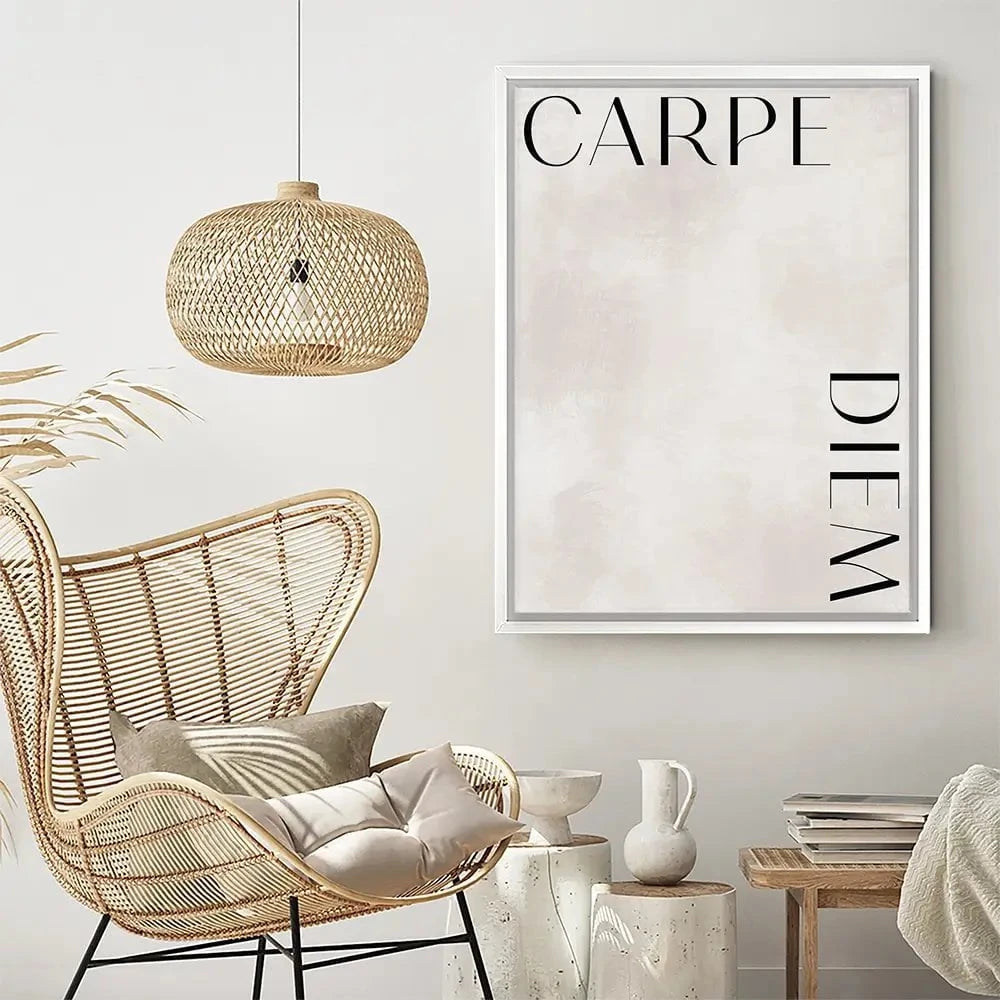 Carpe Diem Canvas Print Carpe Diem Canvas Print wall art product Treechild