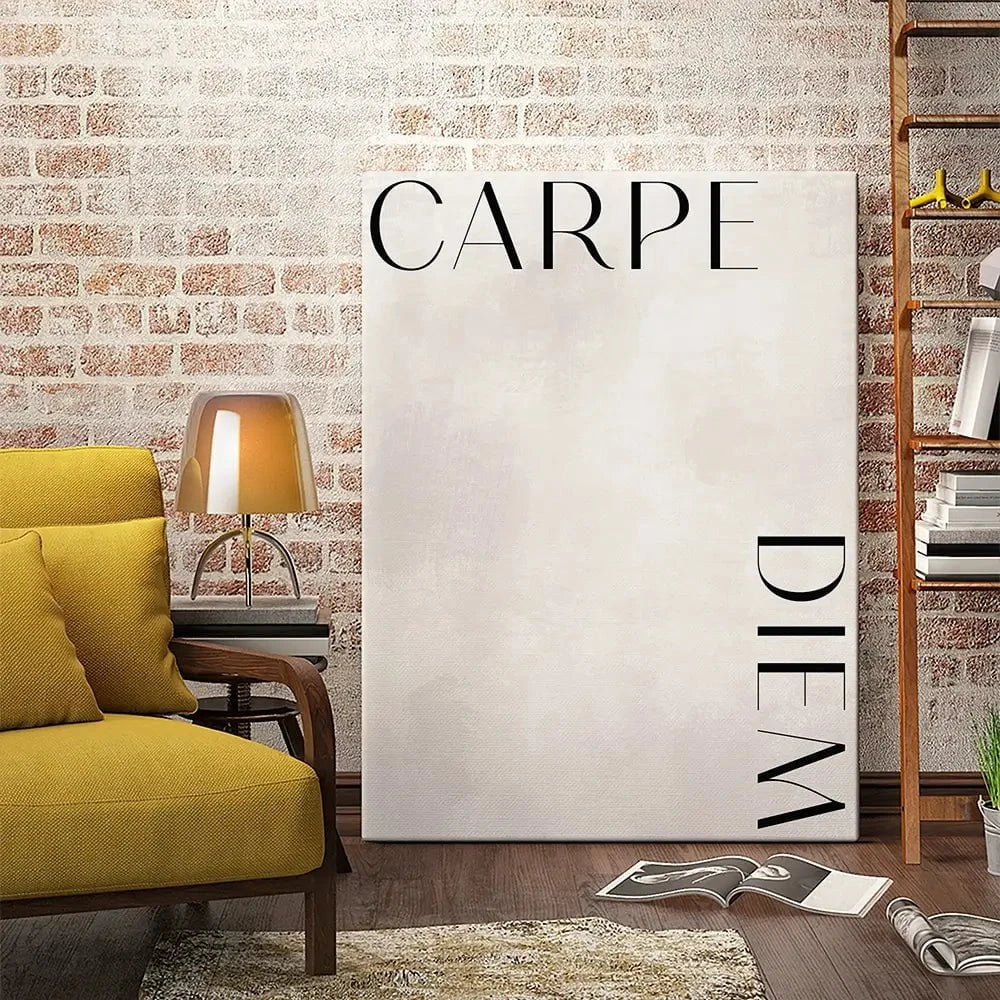 Carpe Diem Canvas Print Carpe Diem Canvas Print wall art product Treechild