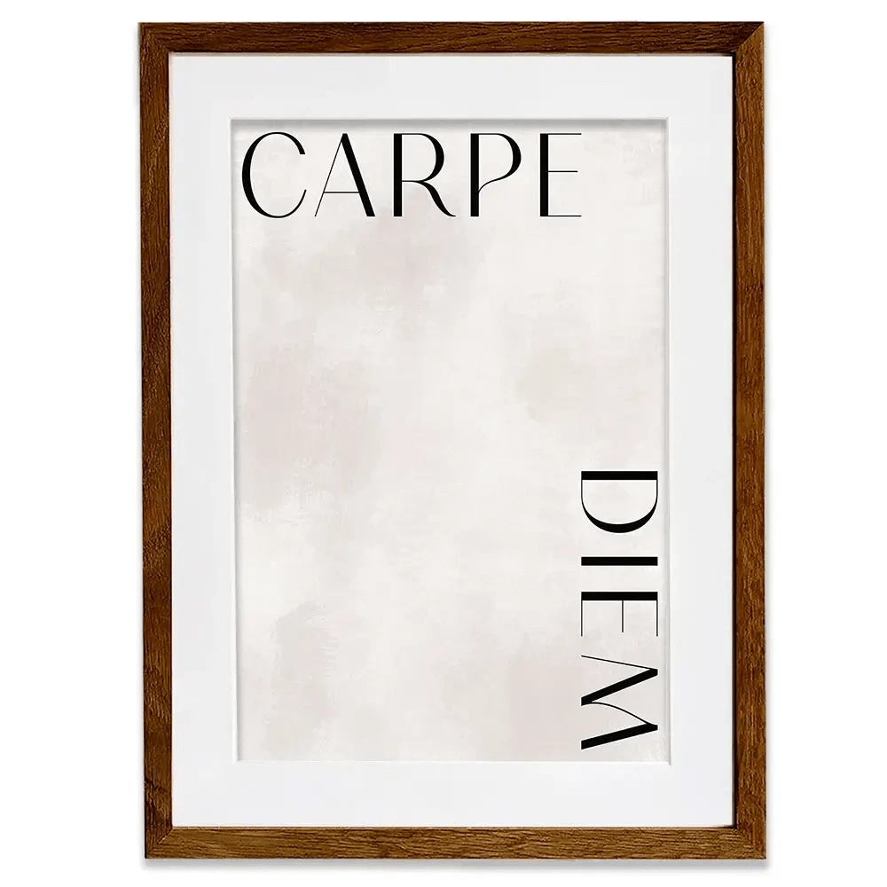 Carpe Diem Framed Art Print Carpe Diem Framed Art Print wall art product Treechild