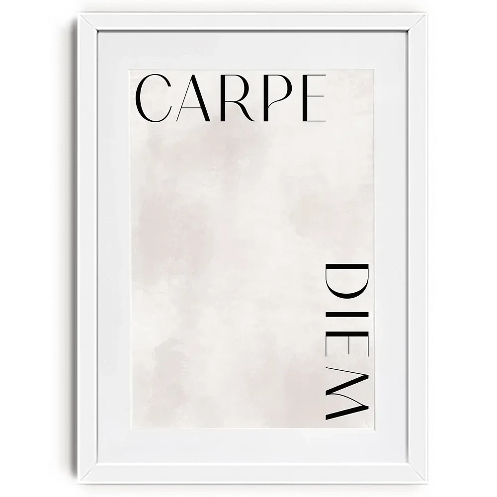 Carpe Diem Framed Art Print Carpe Diem Framed Art Print wall art product Treechild