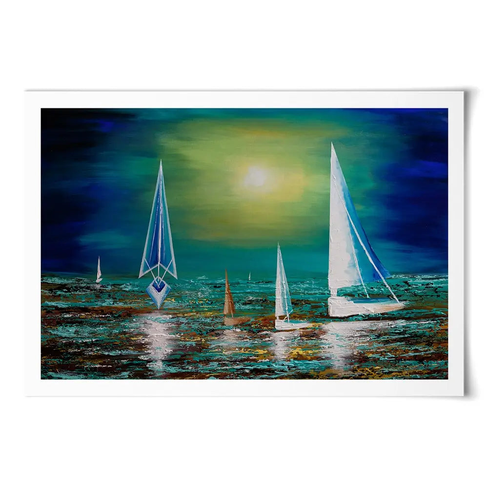 Carried By The Wind Art Print Carried By The Wind Art Print wall art product Osnat Tzadok