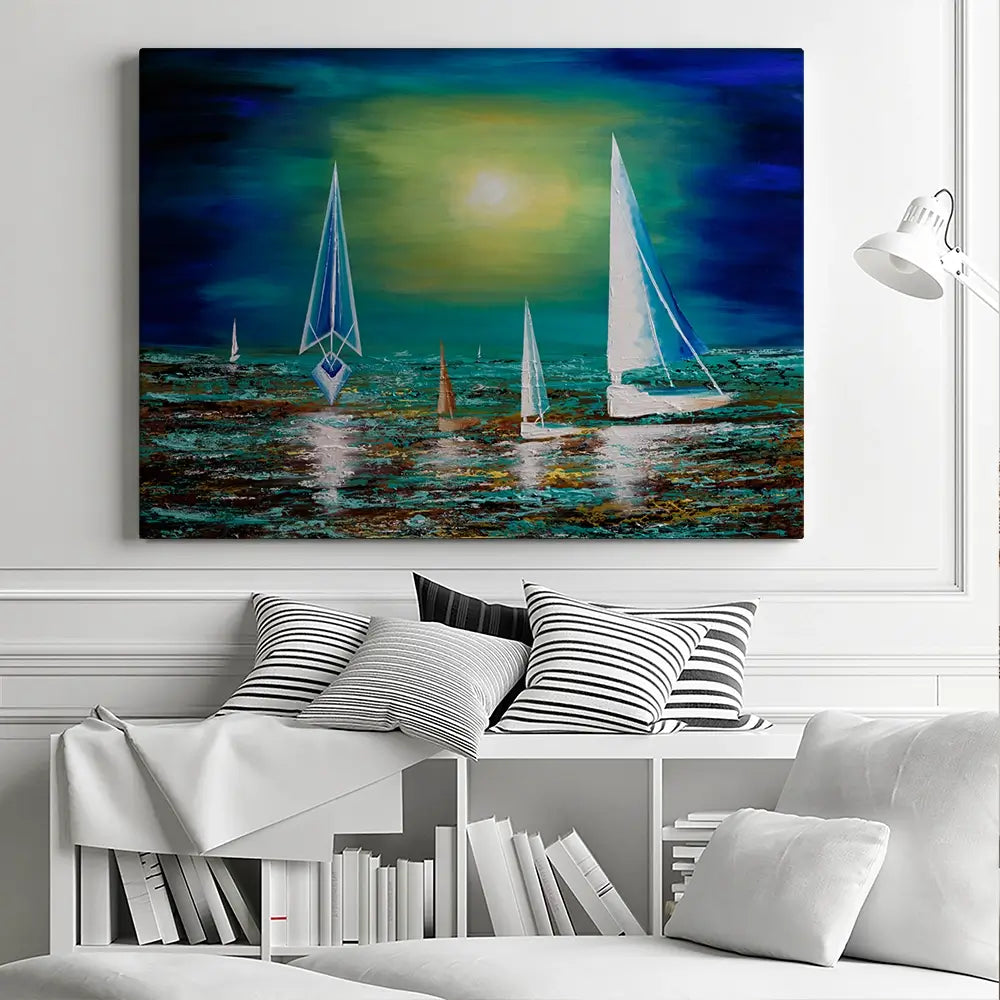 Carried By The Wind Canvas Print Carried By The Wind Canvas Print wall art product Osnat Tzadok