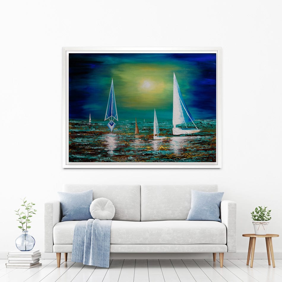 Carried By The Wind Canvas Print wall art product Osnat Tzadok