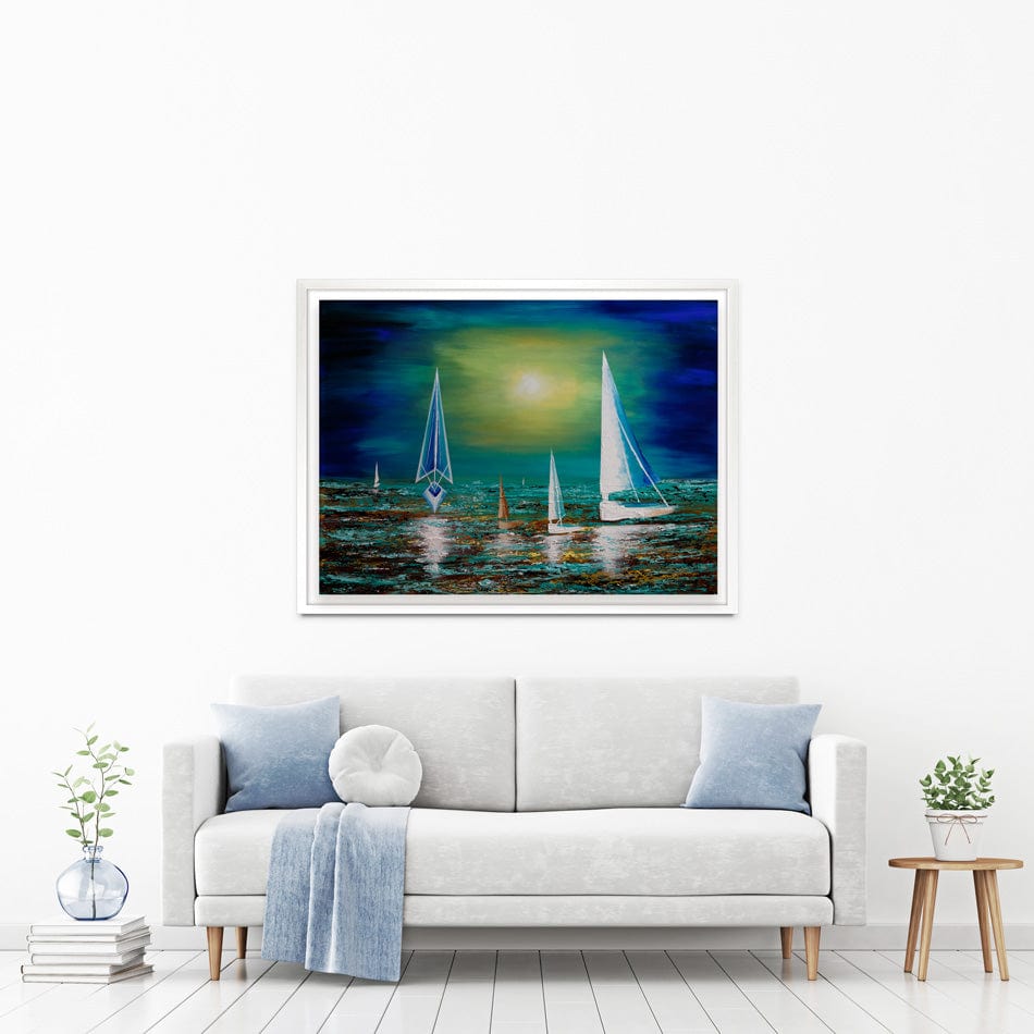 Carried By The Wind Canvas Print wall art product Osnat Tzadok