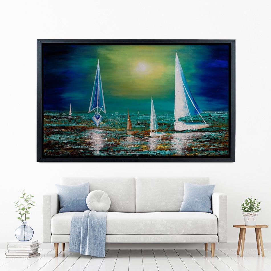 Carried By The Wind Canvas Print wall art product Osnat Tzadok