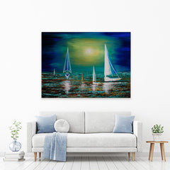 Carried By The Wind Canvas Print wall art product Osnat Tzadok