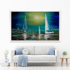 Carried By The Wind Canvas Print wall art product Osnat Tzadok