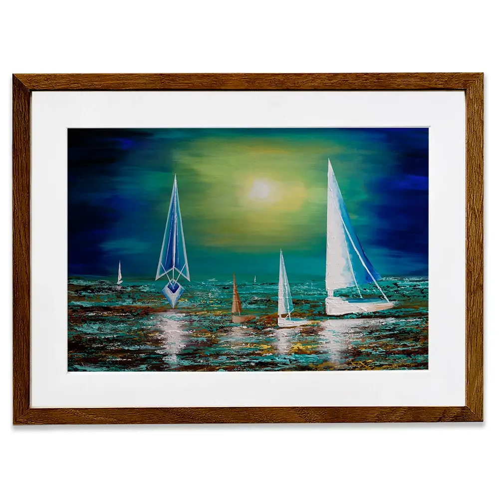 Carried By The Wind Framed Art Print Carried By The Wind Framed Art Print wall art product Osnat Tzadok