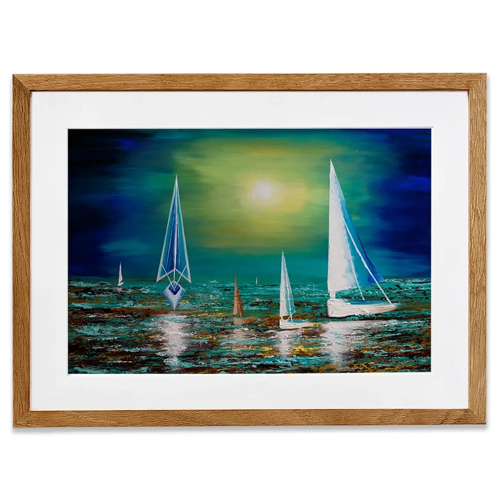 Carried By The Wind Framed Art Print Carried By The Wind Framed Art Print wall art product Osnat Tzadok