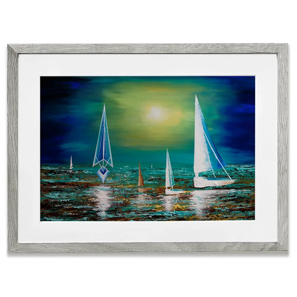 Carried By The Wind Framed Art Print Carried By The Wind Framed Art Print wall art product Osnat Tzadok