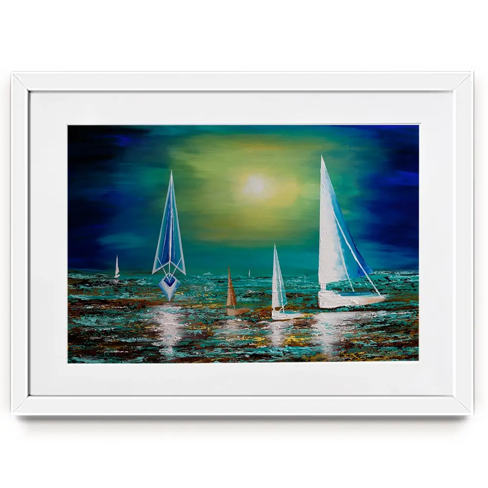 Carried By The Wind Framed Art Print Carried By The Wind Framed Art Print wall art product Osnat Tzadok