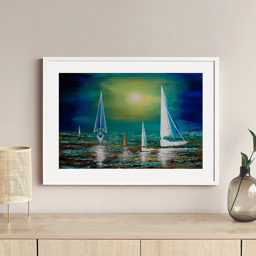Carried By The Wind Framed Art Print Carried By The Wind Framed Art Print wall art product Osnat Tzadok