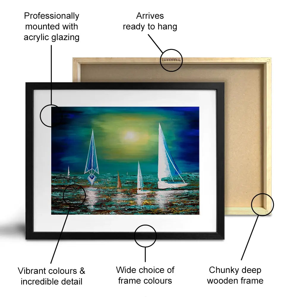 Carried By The Wind Framed Art Print Carried By The Wind Framed Art Print wall art product Osnat Tzadok