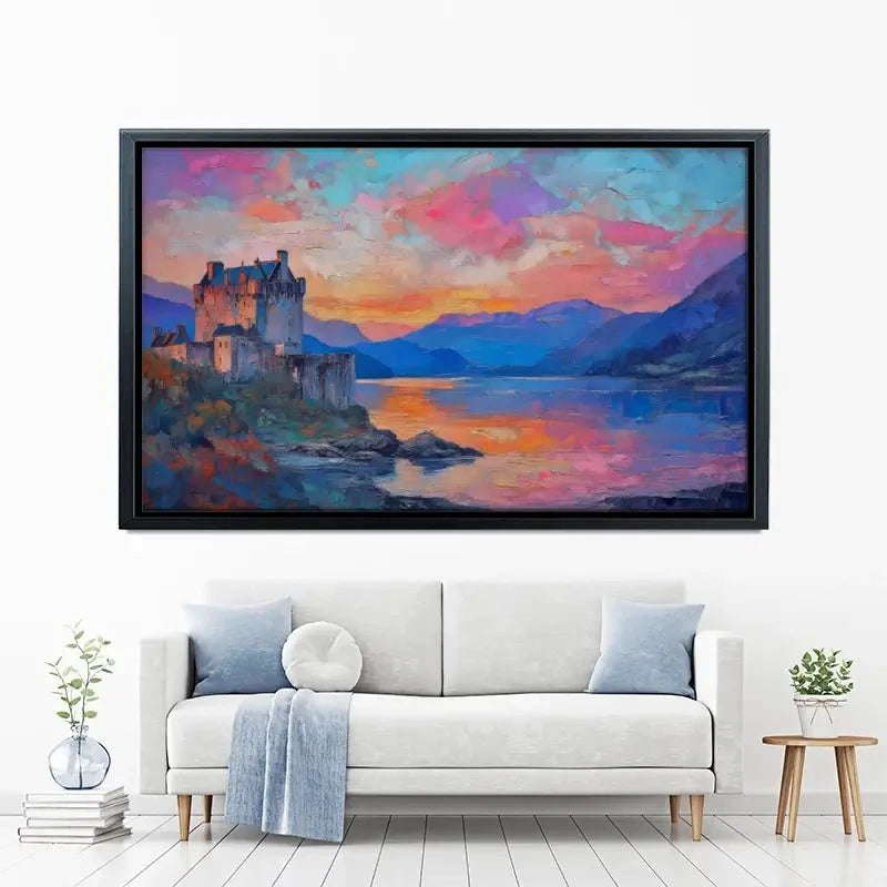 Castle At Dusk Canvas Print Castle At Dusk Canvas Print wall art product David Alexander Elder