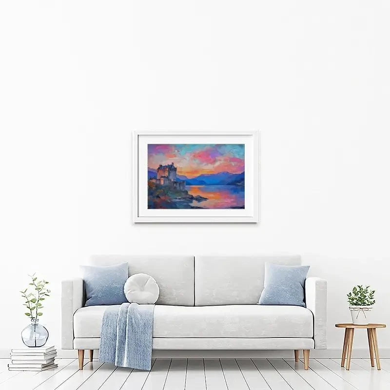 Castle At Dusk Framed Art Print Castle At Dusk Framed Art Print wall art product David Alexander Elder