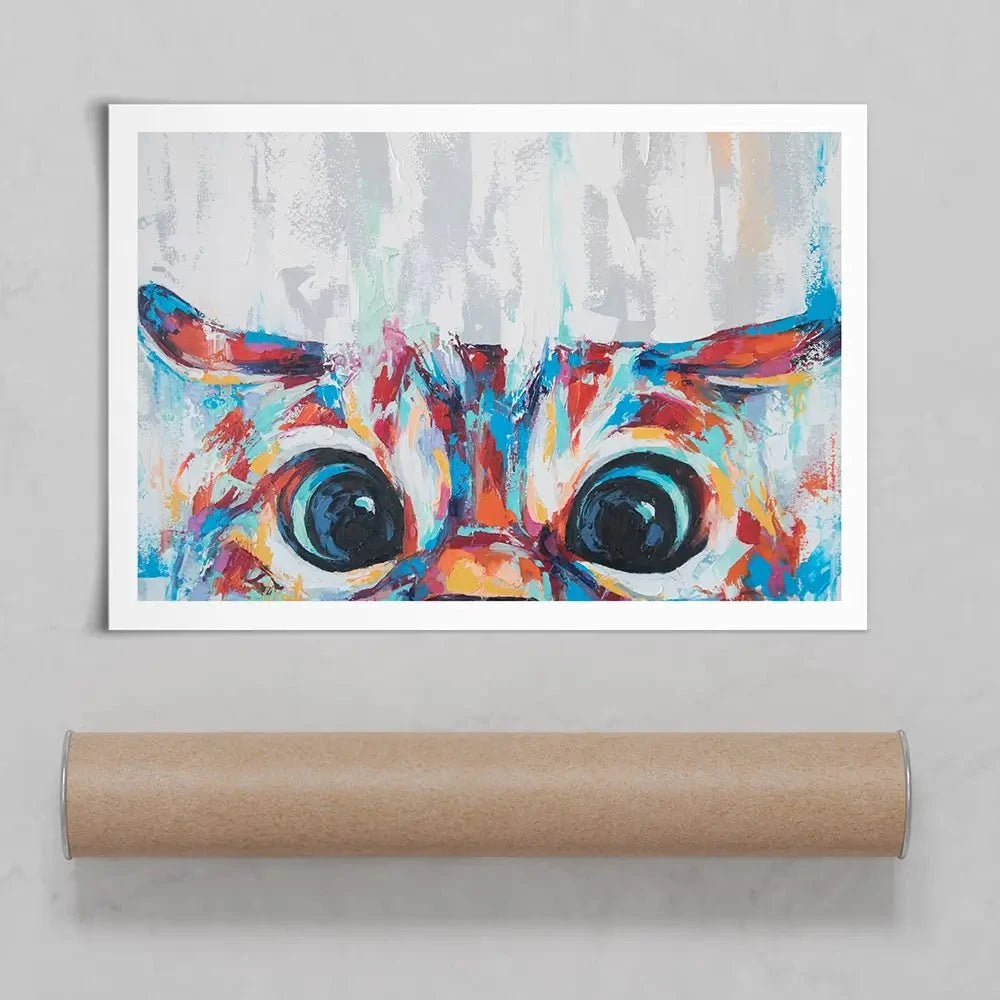 Cat Eyes Art Print Cat Eyes Art Print wall art product Mari Dein / Shutterstock