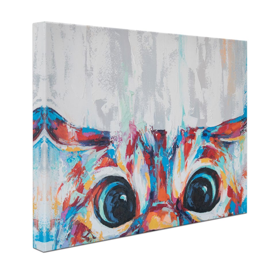Cat Eyes Canvas Print wall art product Mari Dein / Shutterstock