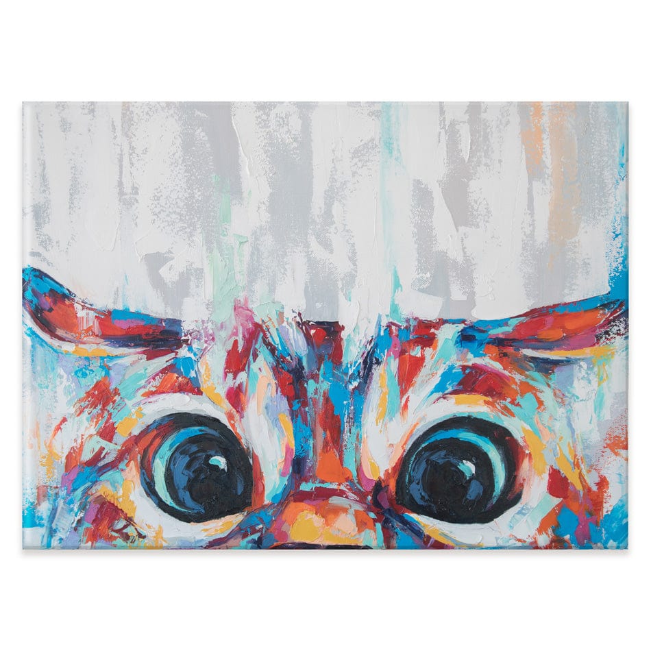 Cat Eyes Canvas Print wall art product Mari Dein / Shutterstock