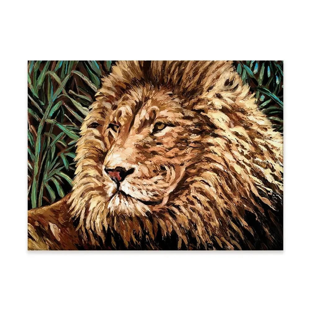 Cecil The Lion Canvas Print Cecil The Lion Canvas Print wall art product Carolee Vitaletti