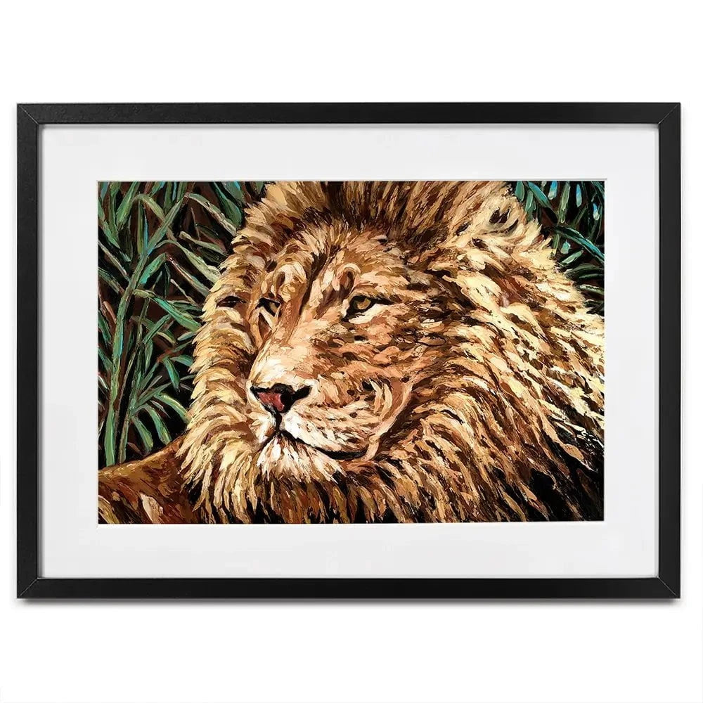 Cecil The Lion Framed Art Print Cecil The Lion Framed Art Print wall art product Carolee Vitaletti