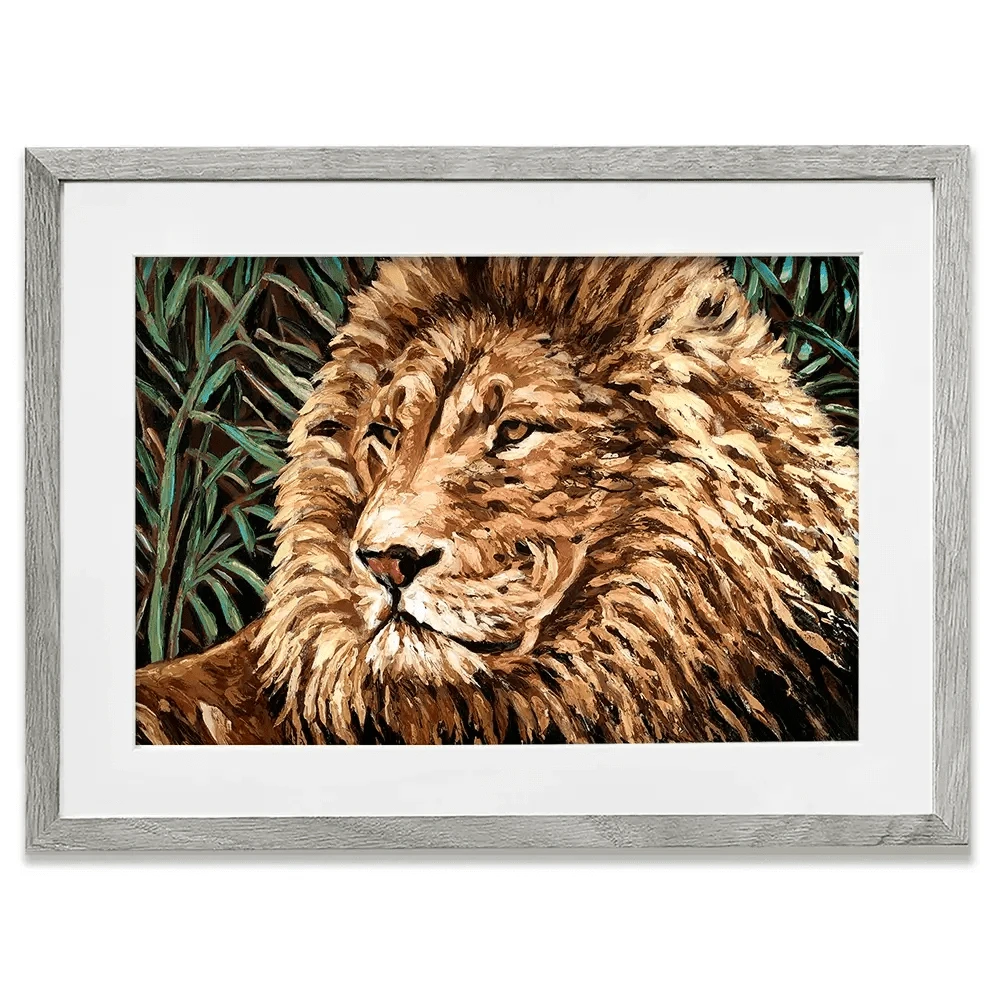 Cecil The Lion Framed Art Print Cecil The Lion Framed Art Print wall art product Carolee Vitaletti