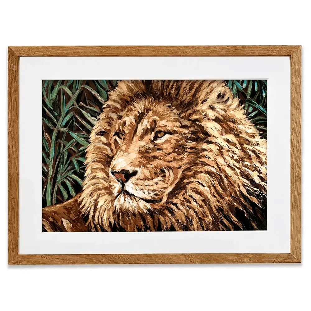 Cecil The Lion Framed Art Print Cecil The Lion Framed Art Print wall art product Carolee Vitaletti