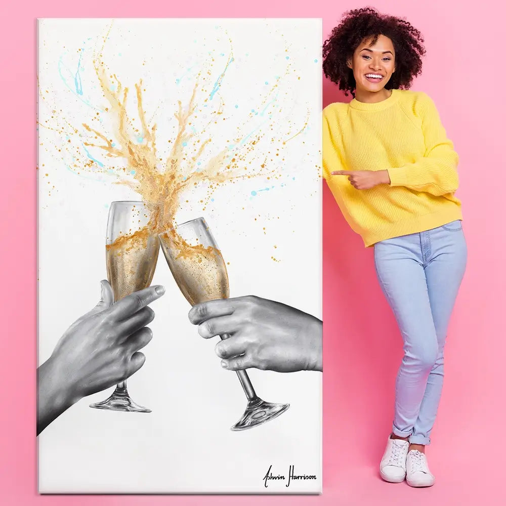 Celebrate Oversized Canvas Print Celebrate Oversized Canvas Print wall art product Ashvin Harrison