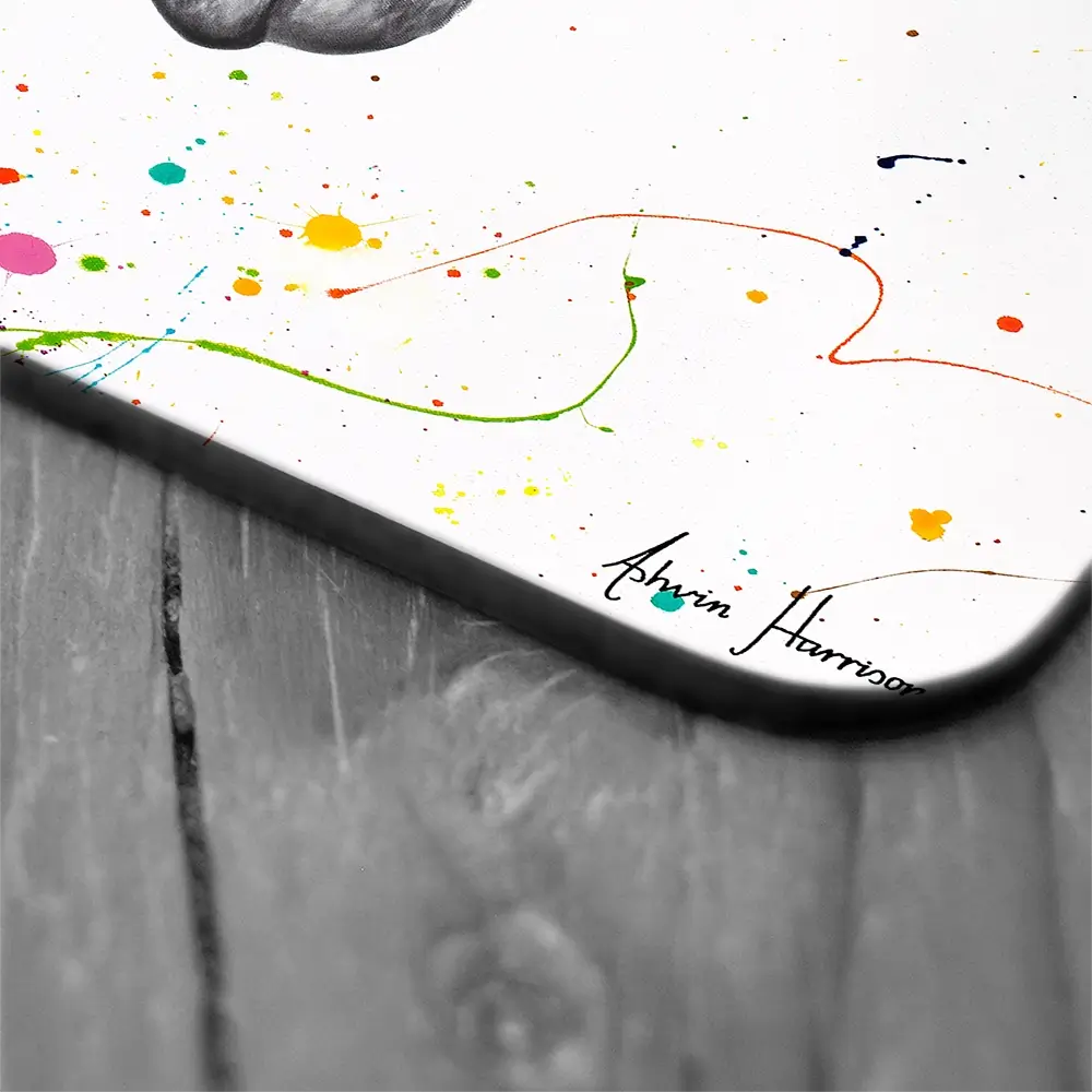 Celebration Of Love Coaster Set Rainbow Soul Tree Coaster Set | Rainbow Soul Tree Art Coasters wall art product Ashvin Harrison