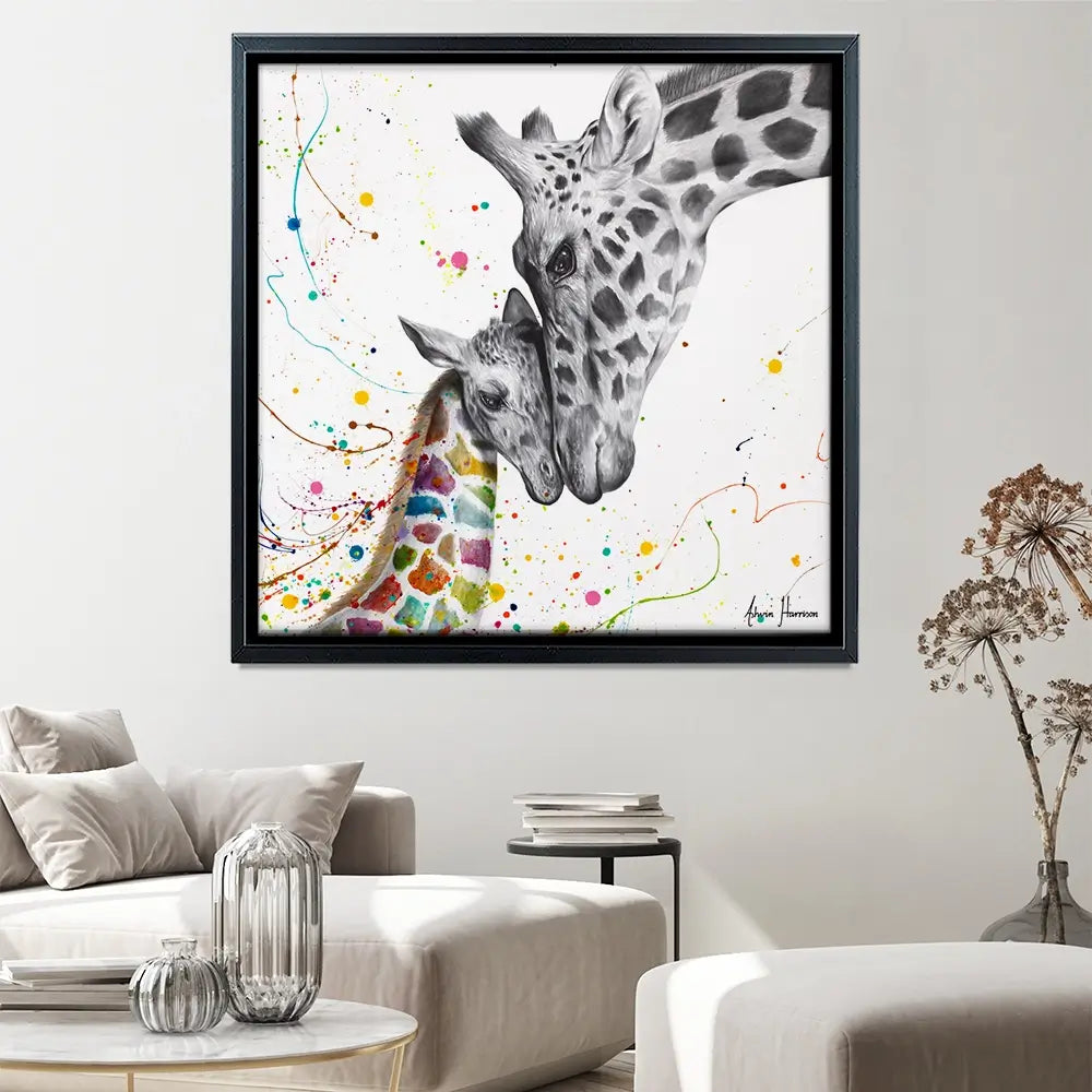 Celebration Of Love Square Canvas Print Celebration Of Love Square Canvas Print wall art product Ashvin Harrison