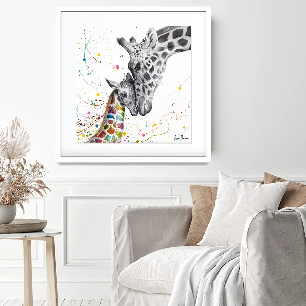 Celebration Of Love Square Framed Art Print Celebration Of Love Square Framed Art Print wall art product Ashvin Harrison
