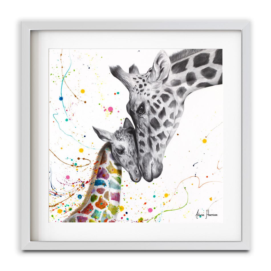 Celebration Of Love Square Framed Art Print wall art product Ashvin Harrison