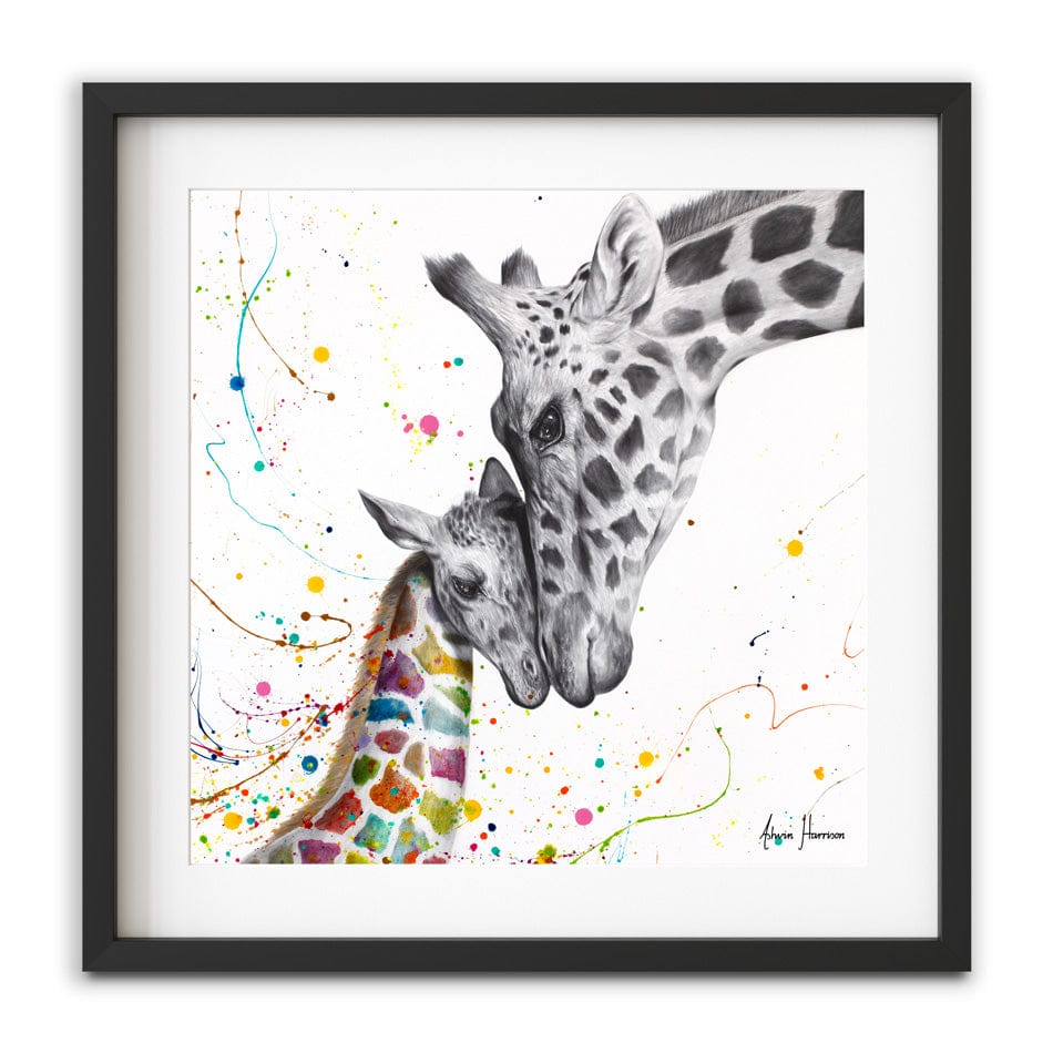 Celebration Of Love Square Framed Art Print wall art product Ashvin Harrison