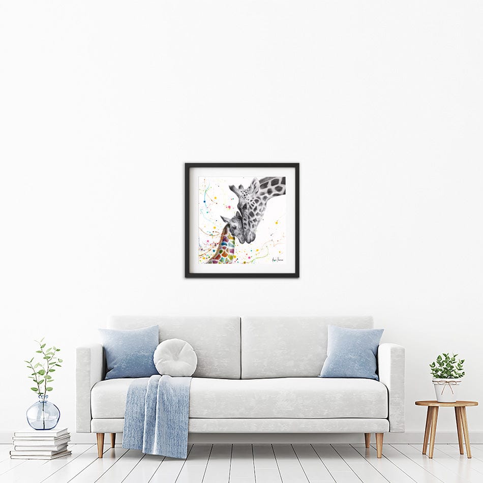 Celebration Of Love Square Framed Art Print wall art product Ashvin Harrison