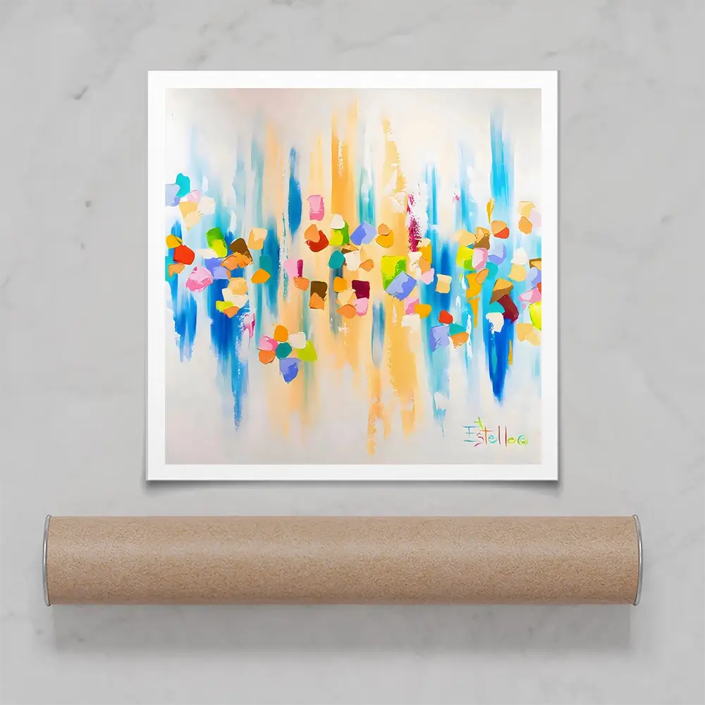 Celebration Square Art Print Celebration Square Art Print wall art product Estelle Grengs - Independent