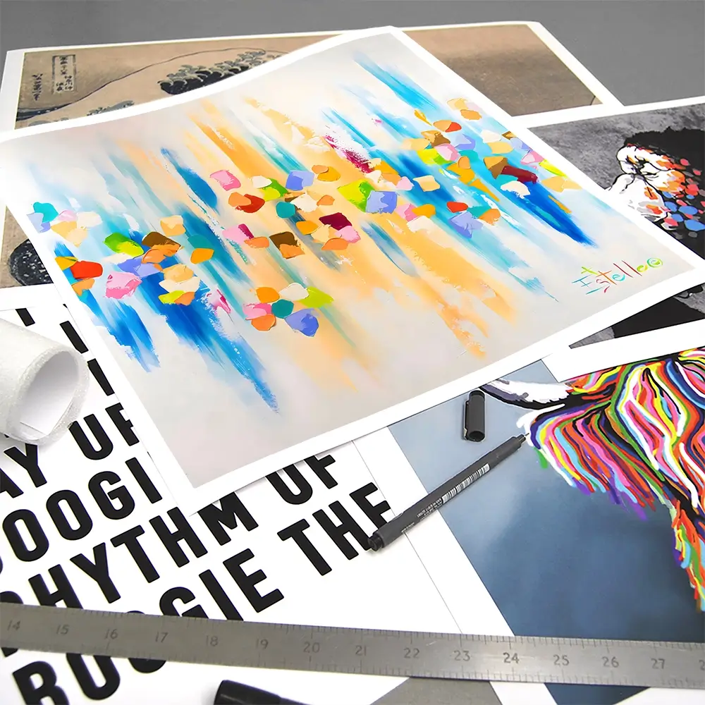 Celebration Square Art Print Celebration Square Art Print wall art product Estelle Grengs - Independent