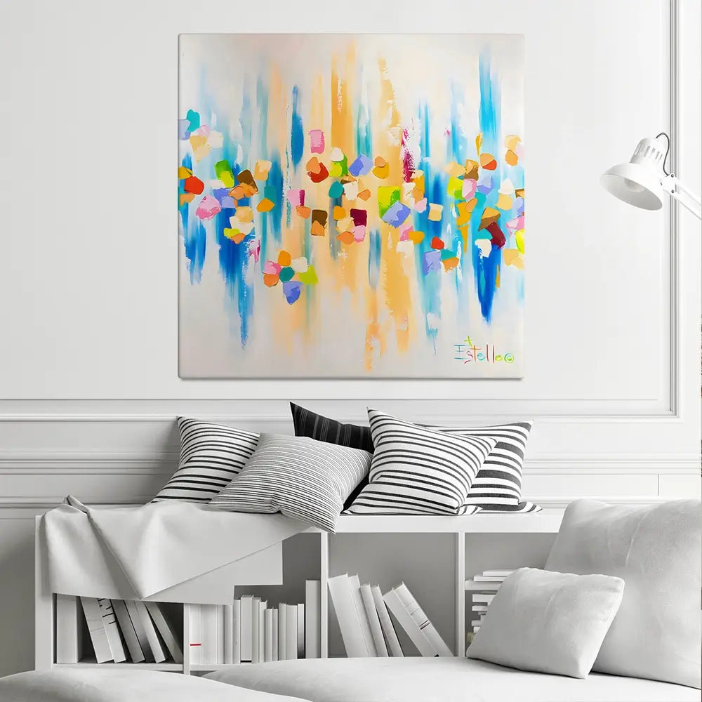 Celebration Square Canvas Print Celebration Square Canvas Print wall art product Estelle Grengs - Independent