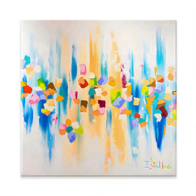 Celebration Square Canvas Print Celebration Square Canvas Print wall art product Estelle Grengs - Independent