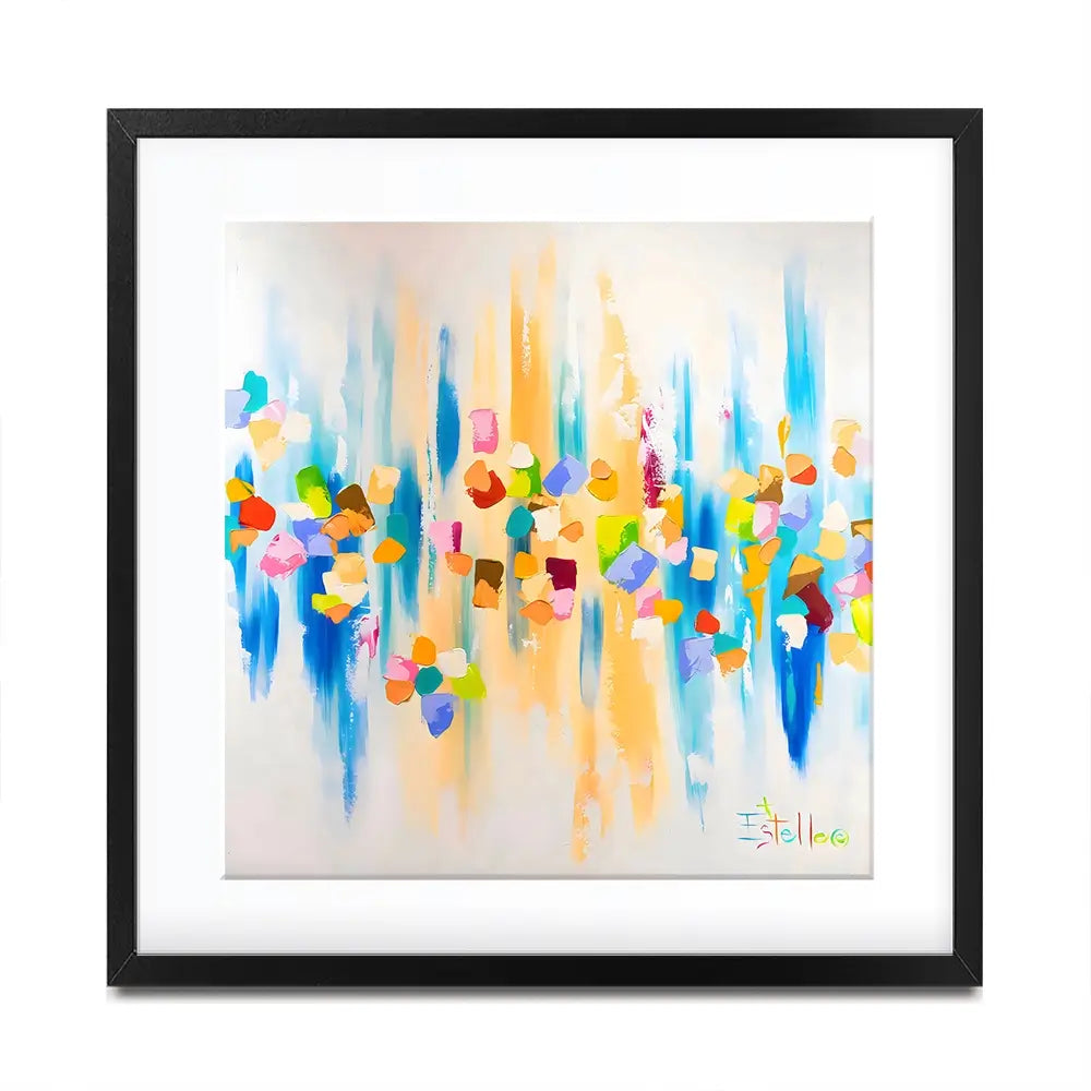 Celebration Square Framed Art Print Celebration Square Framed Art Print wall art product Estelle Grengs - Independent
