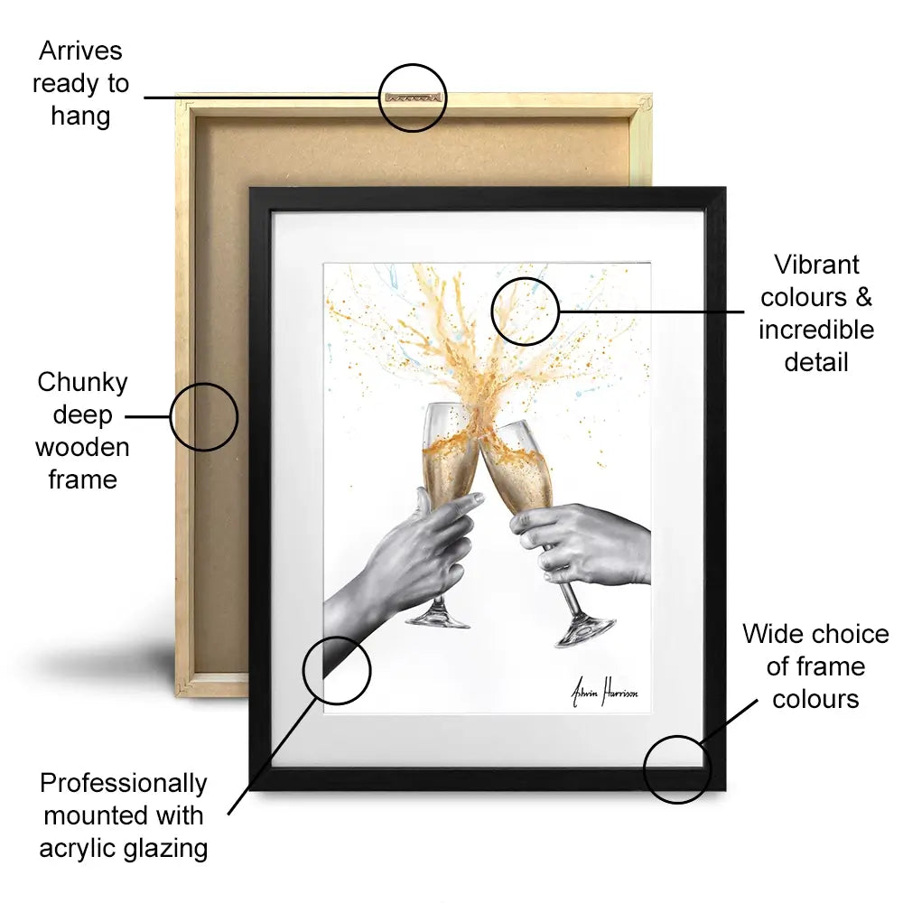 Celebrations Framed Art Print Trio Celebrations Framed Art Print Trio wall art product Ashvin Harrison