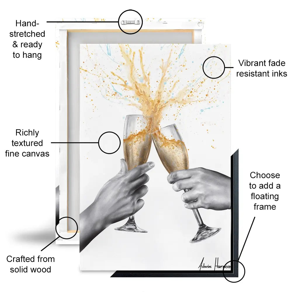 Celebrations Trio Canvas Print Celebrations Trio Canvas Print wall art product Ashvin Harrison