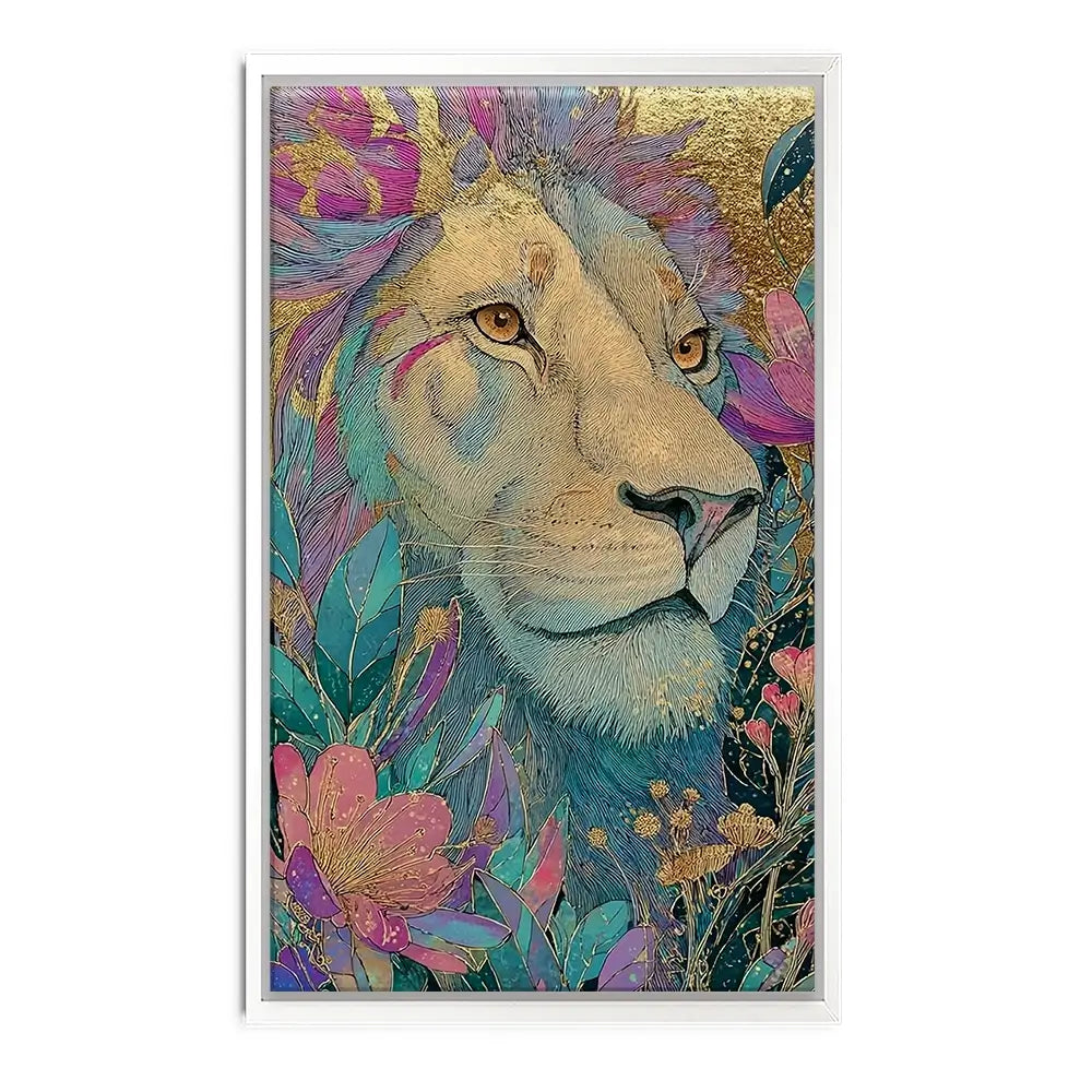 Celestial Lion Canvas Print Celestial Lion Canvas Print wall art product David Alexander Elder