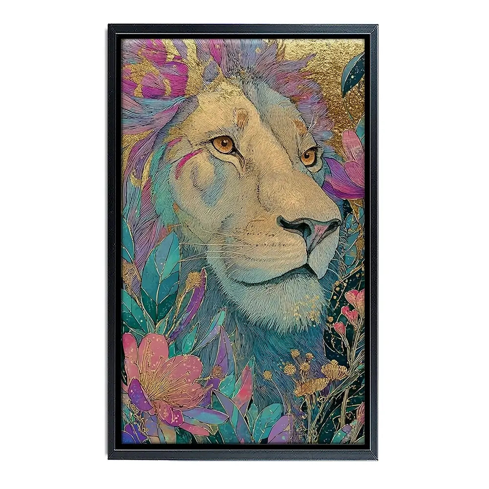 Celestial Lion Canvas Print Celestial Lion Canvas Print wall art product David Alexander Elder