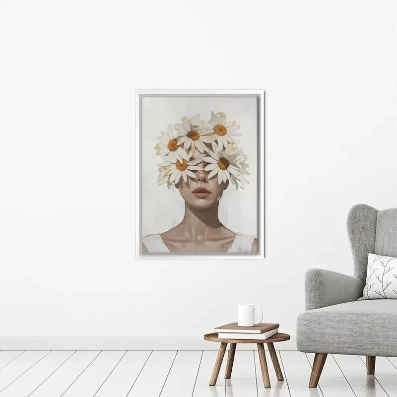 Chamomile Lady Canvas Print Chamomile Lady Canvas Print wall art product Svetlana Aleynikova